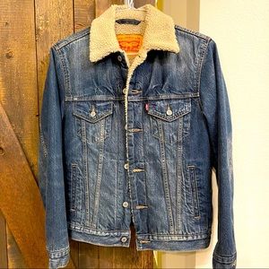 Levi’s Men’s Trucker Jacket, Small, Vintage